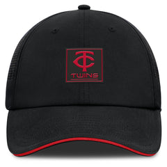 Minnesota Twins Level Up Driver Adjustable Hat - Black