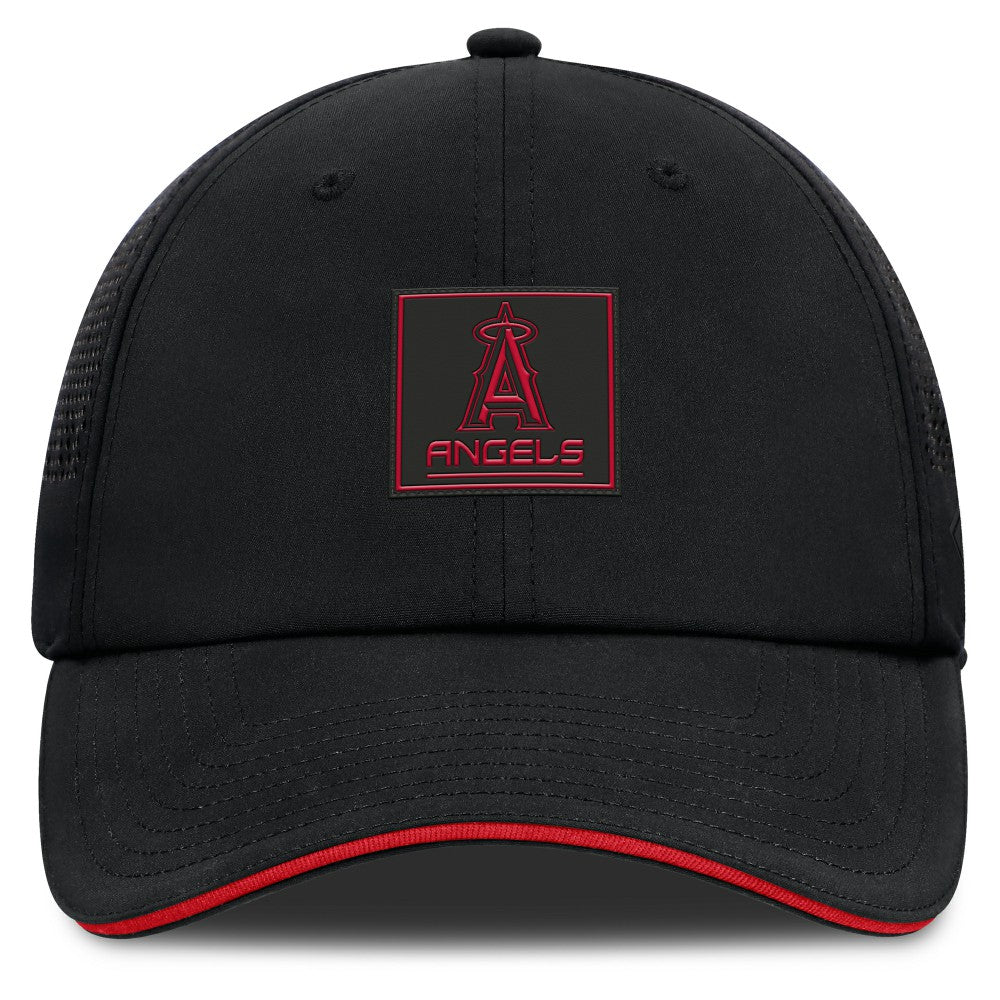 Los Angeles Angels Level Up Driver Adjustable Hat - Black