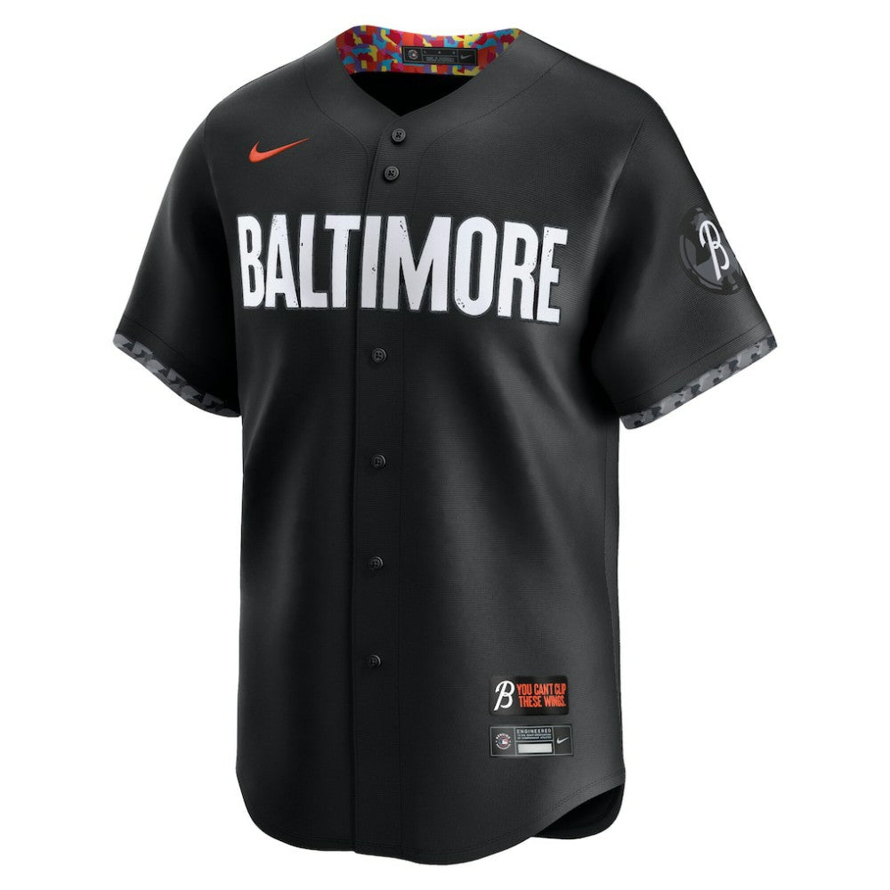 Adley Rutschman Baltimore Orioles City Connect Limited Jersey - Black | Nike