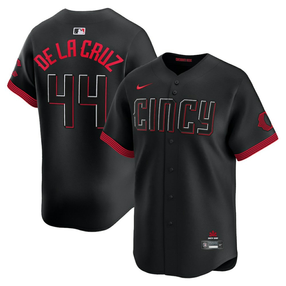 Elly De La Cruz Cincinnati Reds City Connect Limited Jersey - Black | Nike