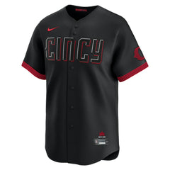 Elly De La Cruz Cincinnati Reds City Connect Limited Jersey - Black | Nike