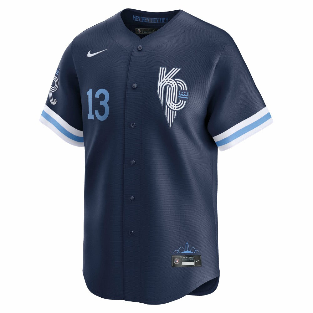Salvador Perez Kansas City Royals City Connect Limited Jersey - Navy | Nike