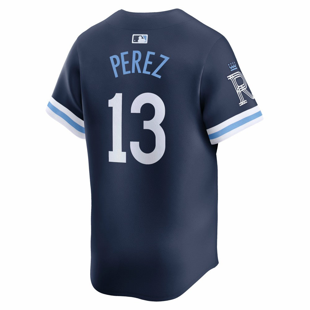 Salvador Perez Kansas City Royals City Connect Limited Jersey - Navy | Nike