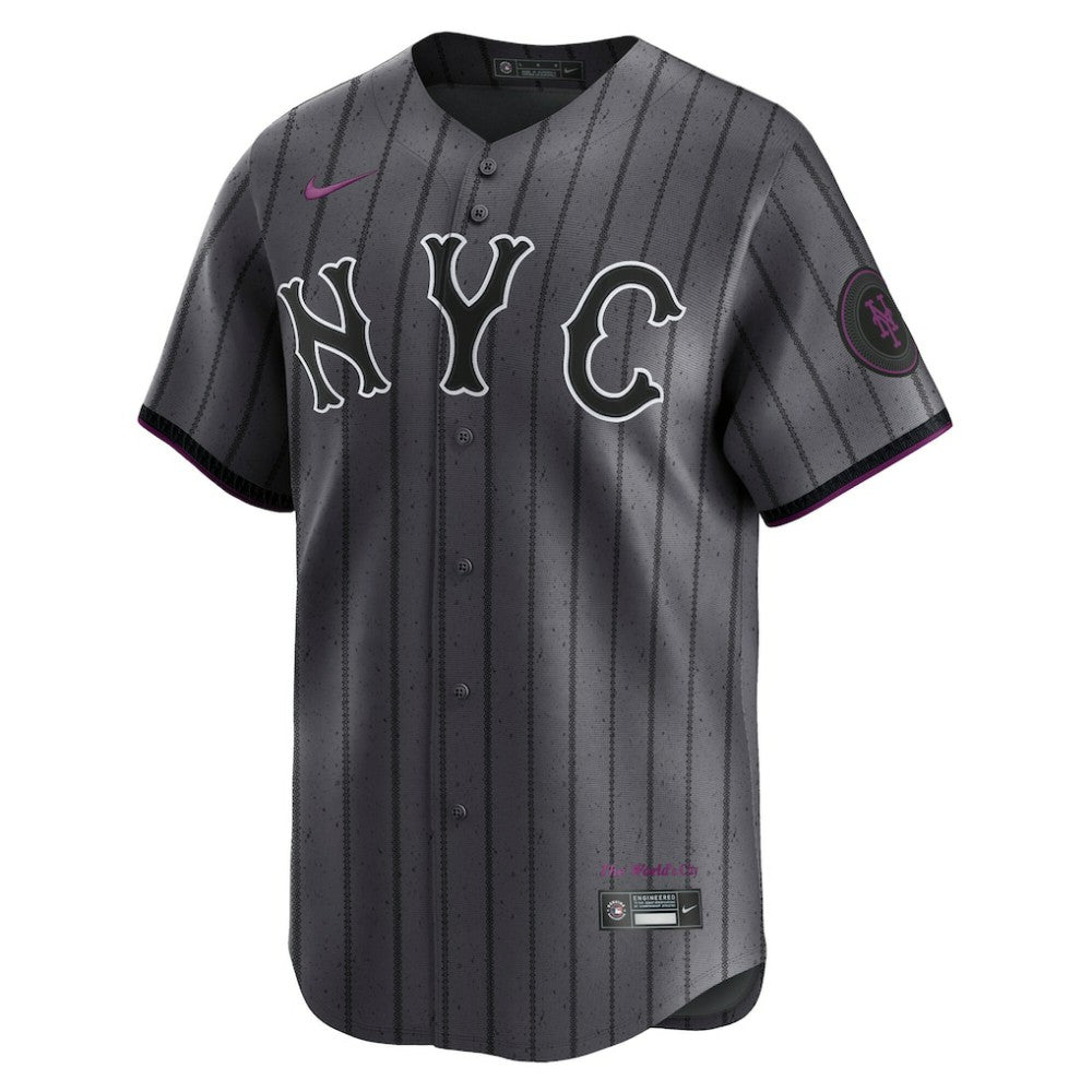 Francisco Lindor New York Mets City Connect Limited Jersey - Gray | Nike