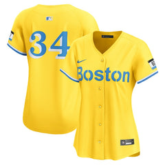 David Ortiz Boston Red Sox Women's City Connect Limited Jersey - Gold | Nike