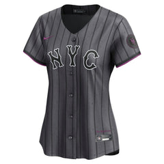 Francisco Lindor New York Mets Women's City Connect Limited Jersey - Gray | Nike