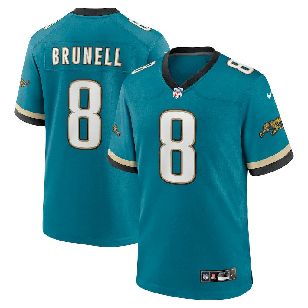 Mark Brunell Jacksonville Jaguars Retired Player Alternate Game Jersey - Teal | Nike for sale