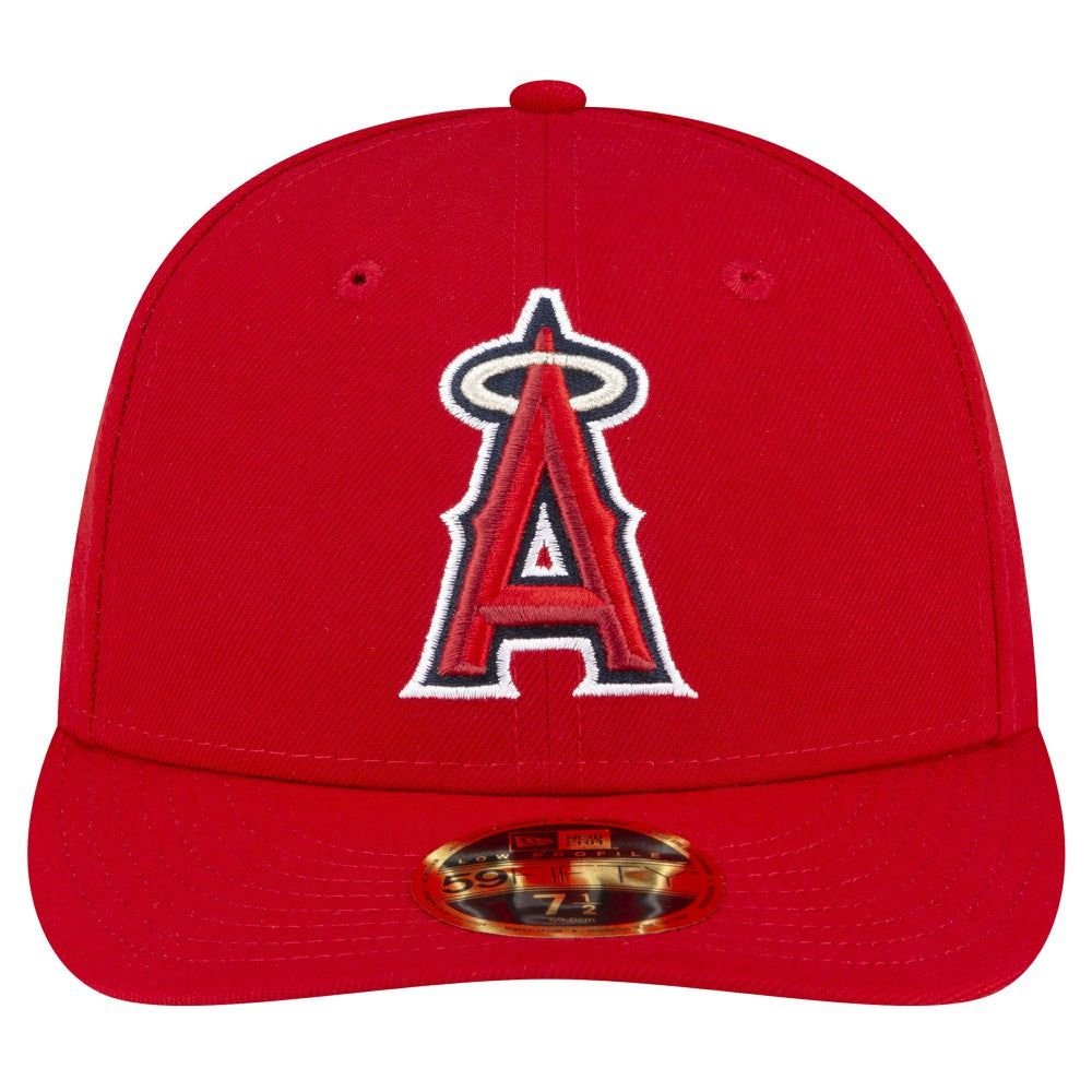 Los Angeles Angels Game Authentic Collection On-Field Low Profile 59FIFTY Fitted Hat - Red | New Era