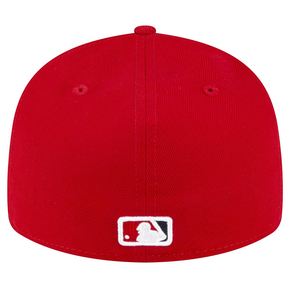 Los Angeles Angels Game Authentic Collection On-Field Low Profile 59FIFTY Fitted Hat - Red | New Era