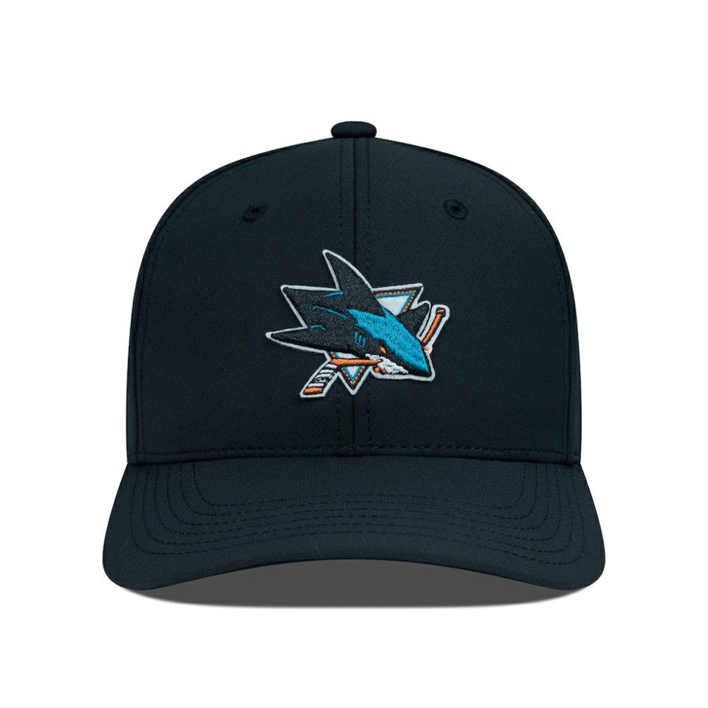 San Jose Sharks Levelwear Rise Flex Hat Black
