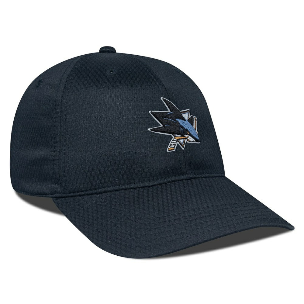 San Jose Sharks Levelwear Matrix Adjustable Hat Black