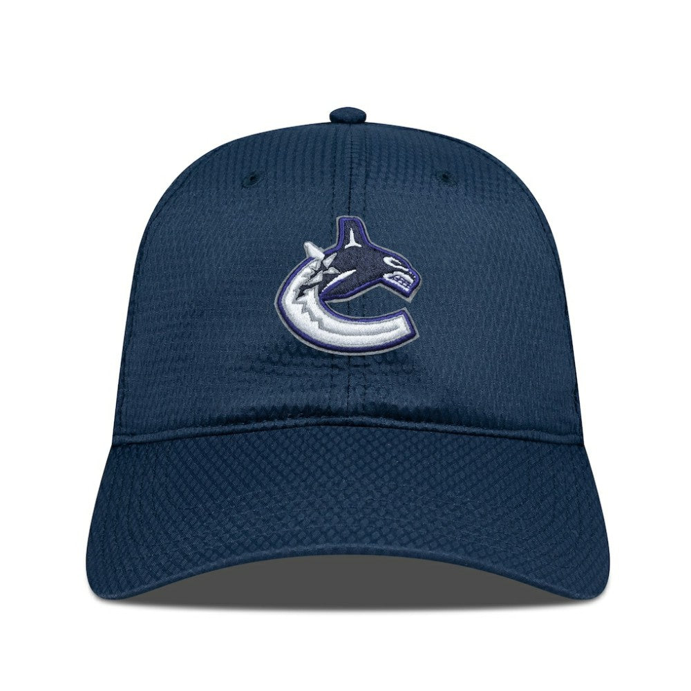 Vancouver Canucks Levelwear Matrix Adjustable Hat Navy