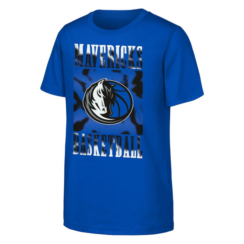 Dallas Mavericks Youth Garage Hero T-Shirt sale - Blue online
