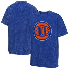 New York Knicks Youth Rugged Defense T-Shirt - Blue shop