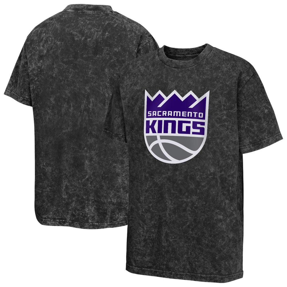 Sacramento Kings Youth Rugged Defense T-Shirt - Black for sale