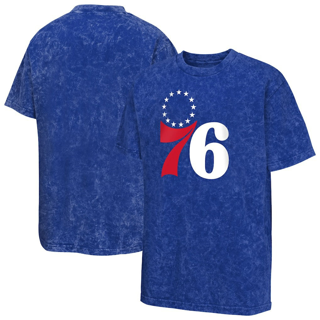 Philadelphia 76ers Youth Rugged Defense T-Shirt - Royal sale