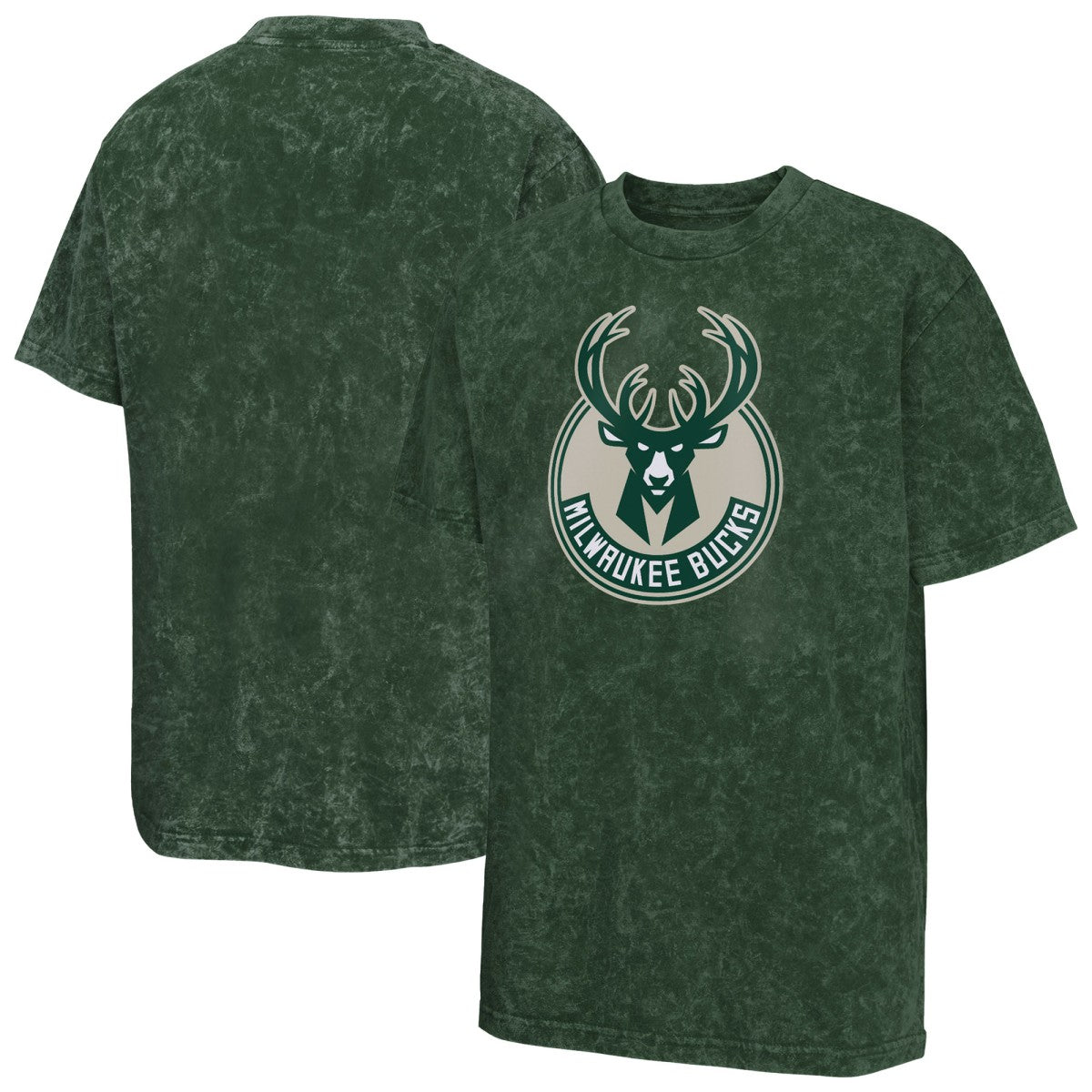 Milwaukee Bucks Youth Rugged Defense T-Shirt - Green for sale