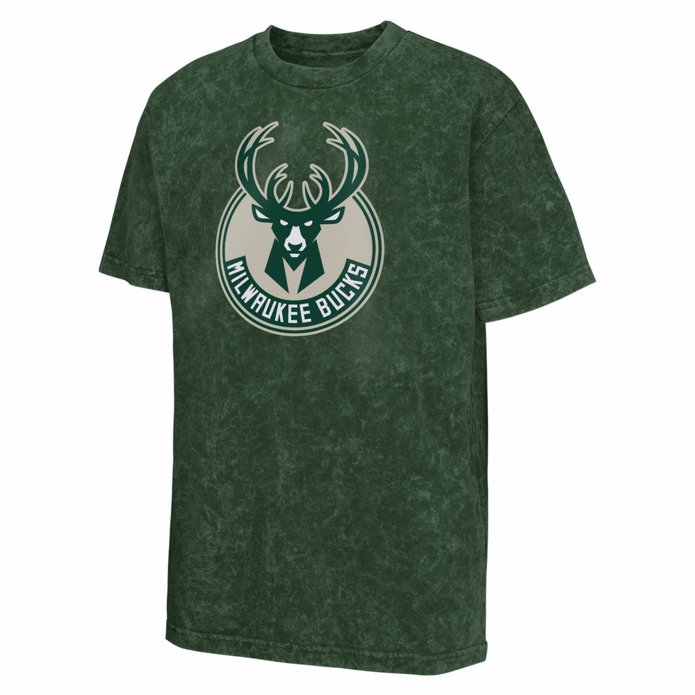 Milwaukee Bucks Youth Rugged Defense T-Shirt - Green for sale