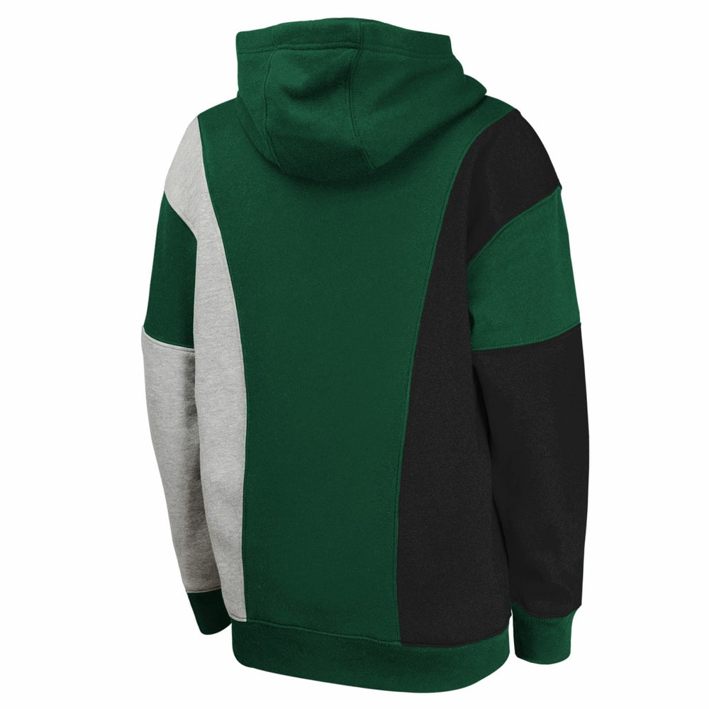 Milwaukee Bucks Youth Ace In the Hole Pullover Hoodie - Hunter Green sale