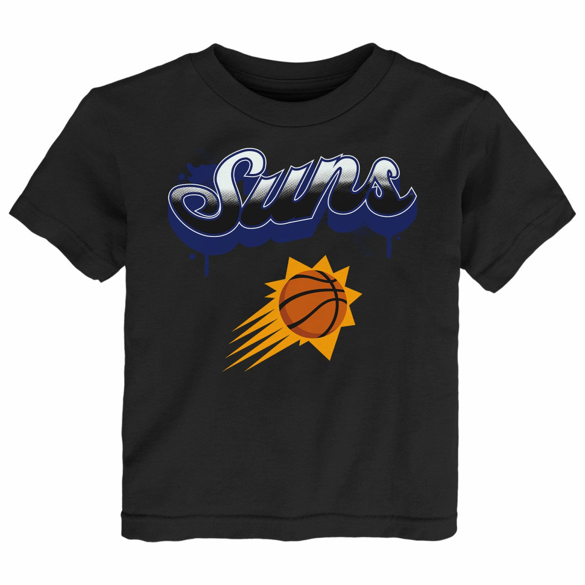 Phoenix Suns Youth Bubbly Script T-Shirt - Black online