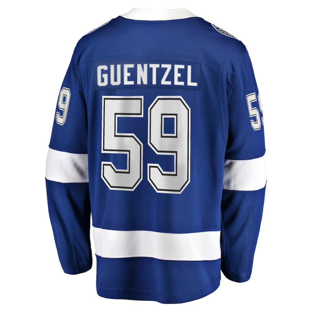 Jake Guentzel Tampa Bay Lightning Fanatics Home Premier Breakaway Player Jersey Blue