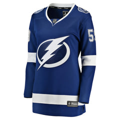 Jake Guentzel Tampa Bay Lightning Fanatics Women's Home Premier Breakaway Player Jersey Breakaway Jersey Blue