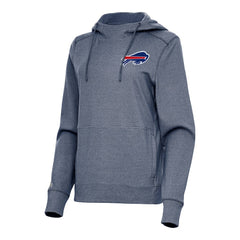 Buffalo Bills Antigua Women's Justice Pullover Hoodie - Heather Navy online