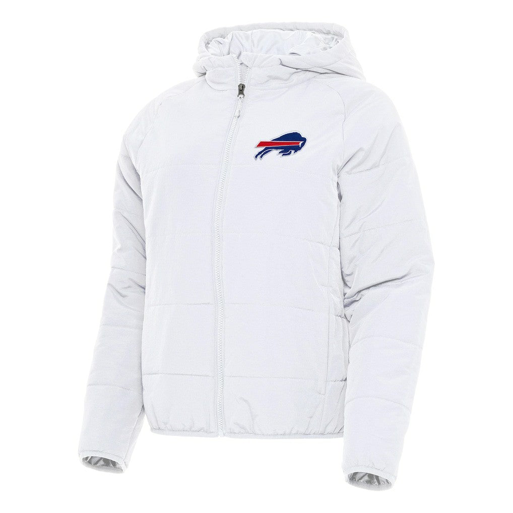 Buffalo Bills Antigua Women's Universe Full-Zip Hoodie Jacket - White on sale