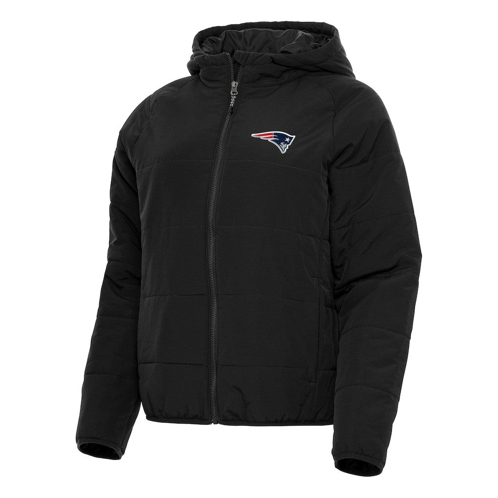 New England Patriots Antigua Women's Universe Full-Zip Hoodie Jacket - Black on sale