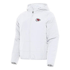 Kansas City Chiefs Antigua Women's Universe Full-Zip Hoodie Jacket - White cheap