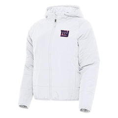 New York Giants Antigua Women's Universe Full-Zip Hoodie Jacket - White on sale