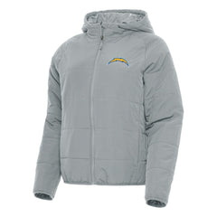 Los Angeles Chargers Antigua Women's Universe Full-Zip Hoodie Jacket - Gray sale