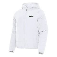 New York Jets Antigua Women's Universe Full-Zip Hoodie Jacket - White sale