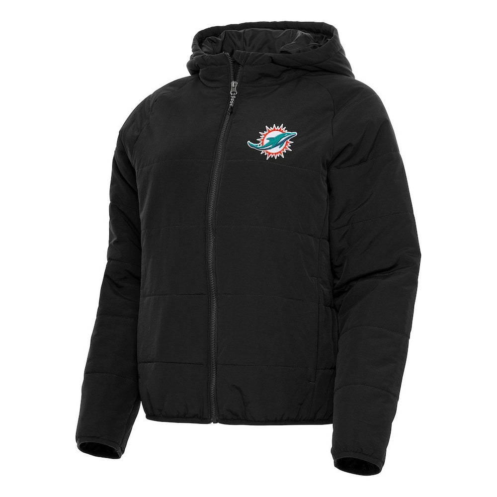Miami Dolphins Antigua Women's Universe Full-Zip Hoodie Jacket - Black online