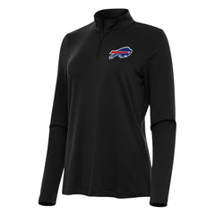 Buffalo Bills Antigua Women's Reprocess Quarter-Zip Top - Black cheap