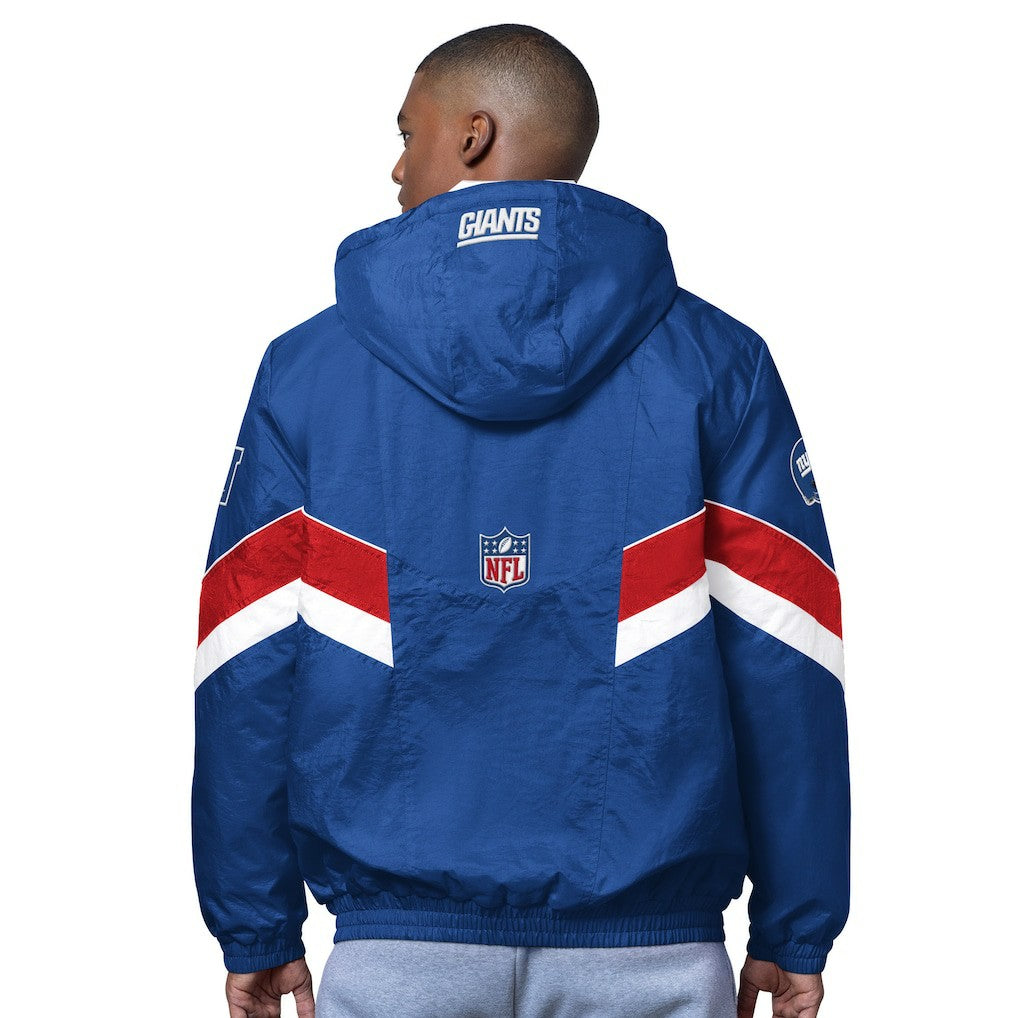 New York Giants OVO x Starter Sideline Full-Snap Puffer Jacket - Royal on sale