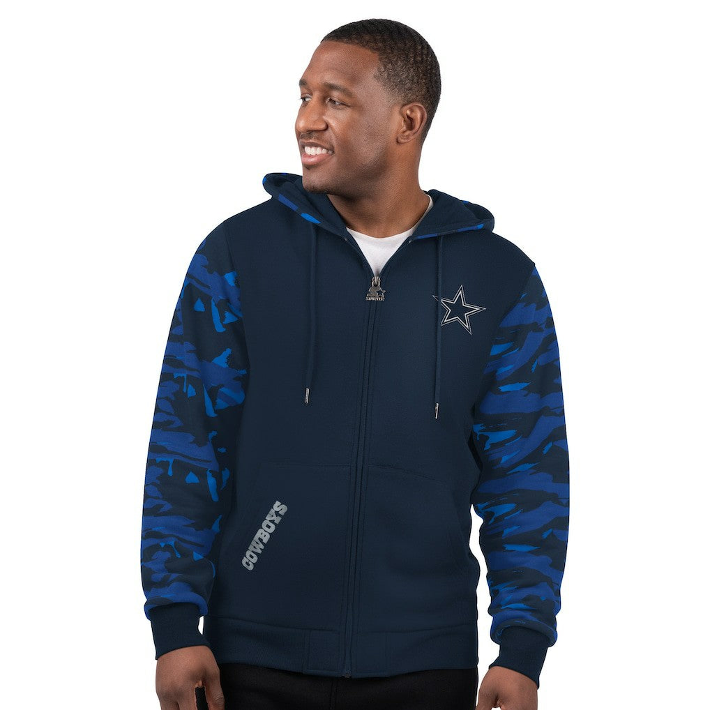 Dallas Cowboys Starter Thursday Night Gridiron Full-Zip Hoodie - Navy online