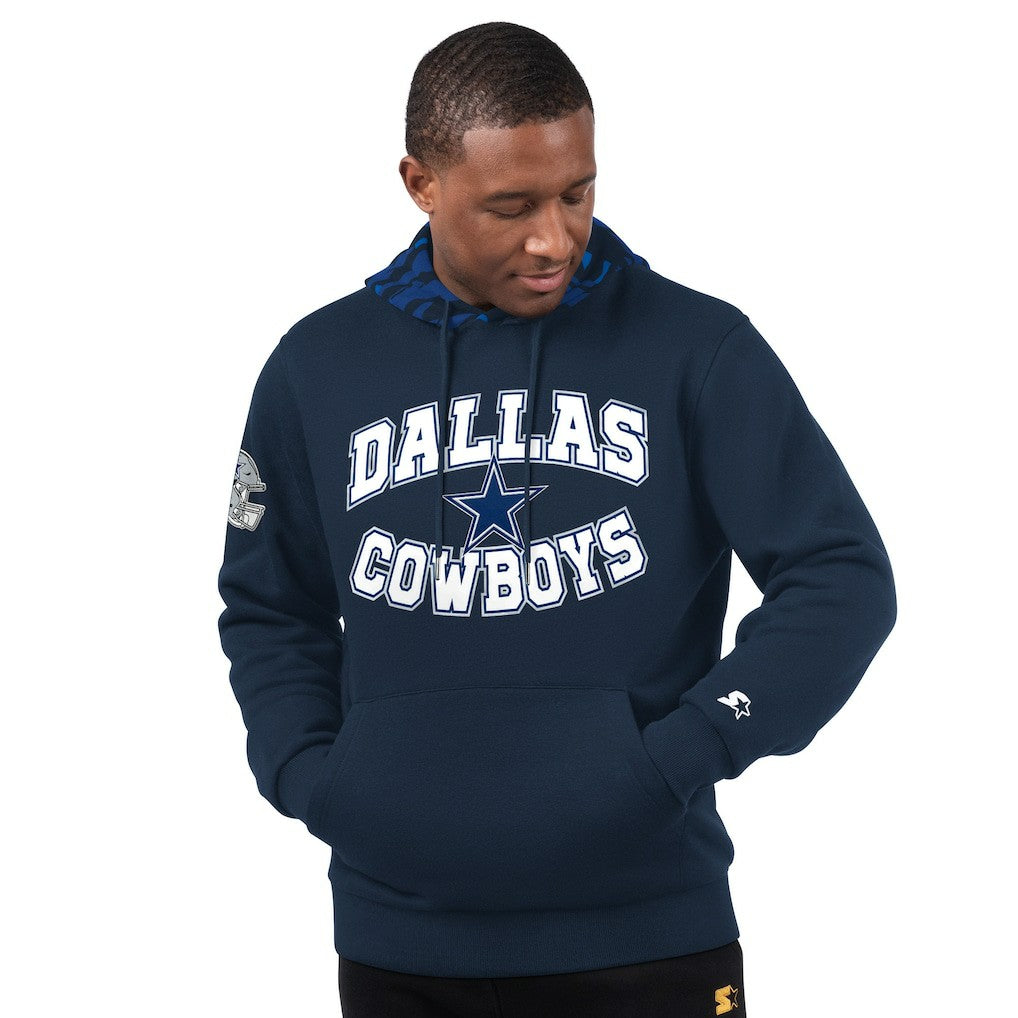 Dallas Cowboys Starter Thursday Night Gridiron Pullover Hoodie - Navy for sale