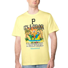 Pittsburgh Pirates Margaritaville Five O'Clock Graphic T-Shirt - Yellow