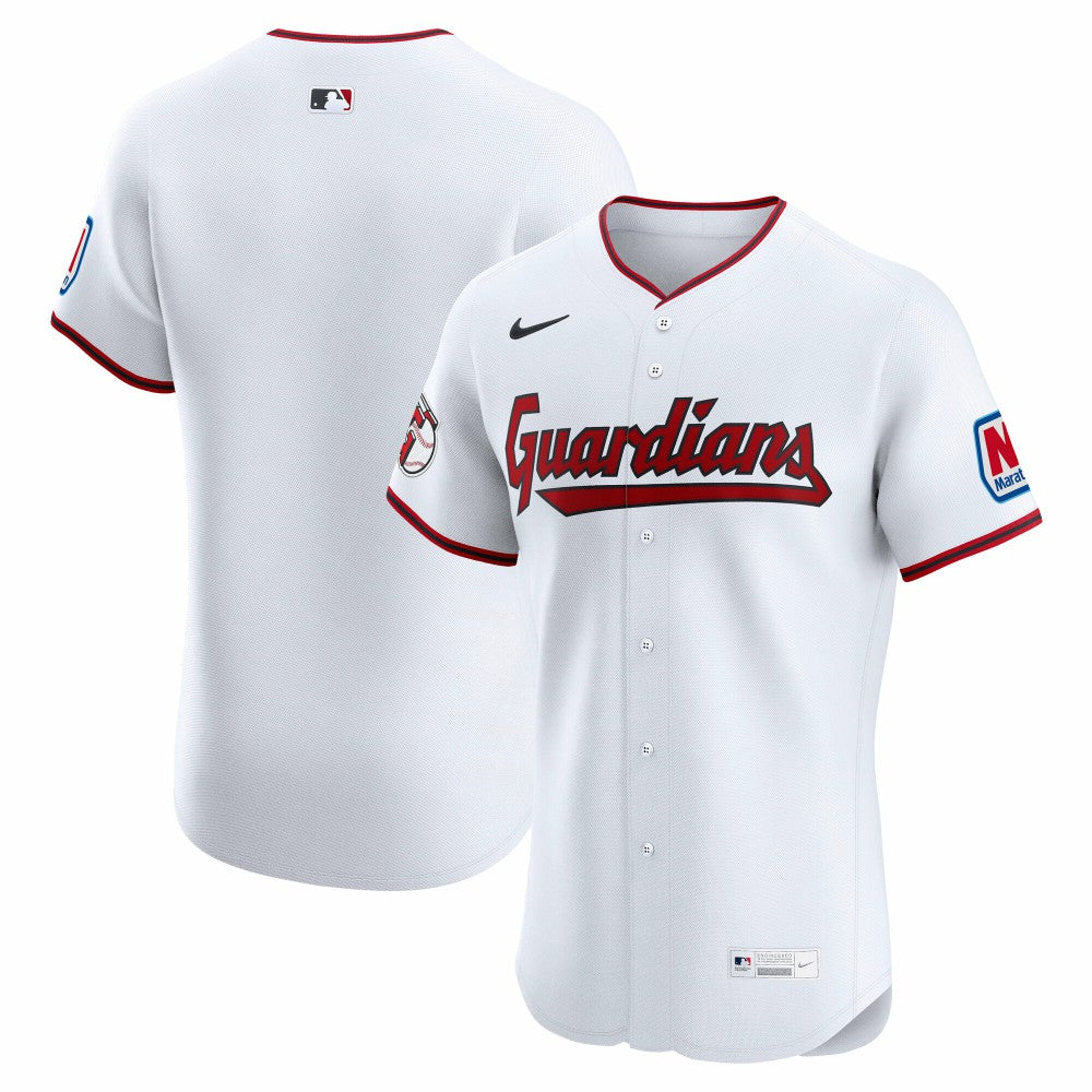 Cleveland Guardians Home  Elite Jersey - White | Nike