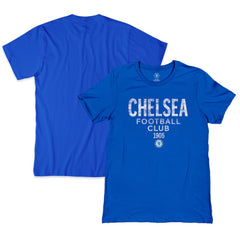 Chelsea 1863FC Tapered Text T-Shirt - Blue cheap