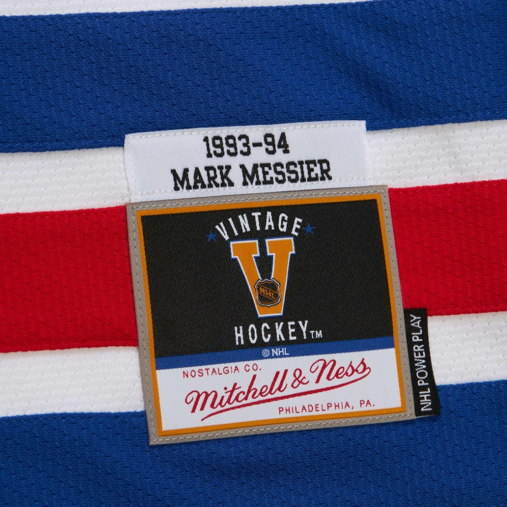 Mark Messier New York Rangers 1993-94 Power Play Jersey White