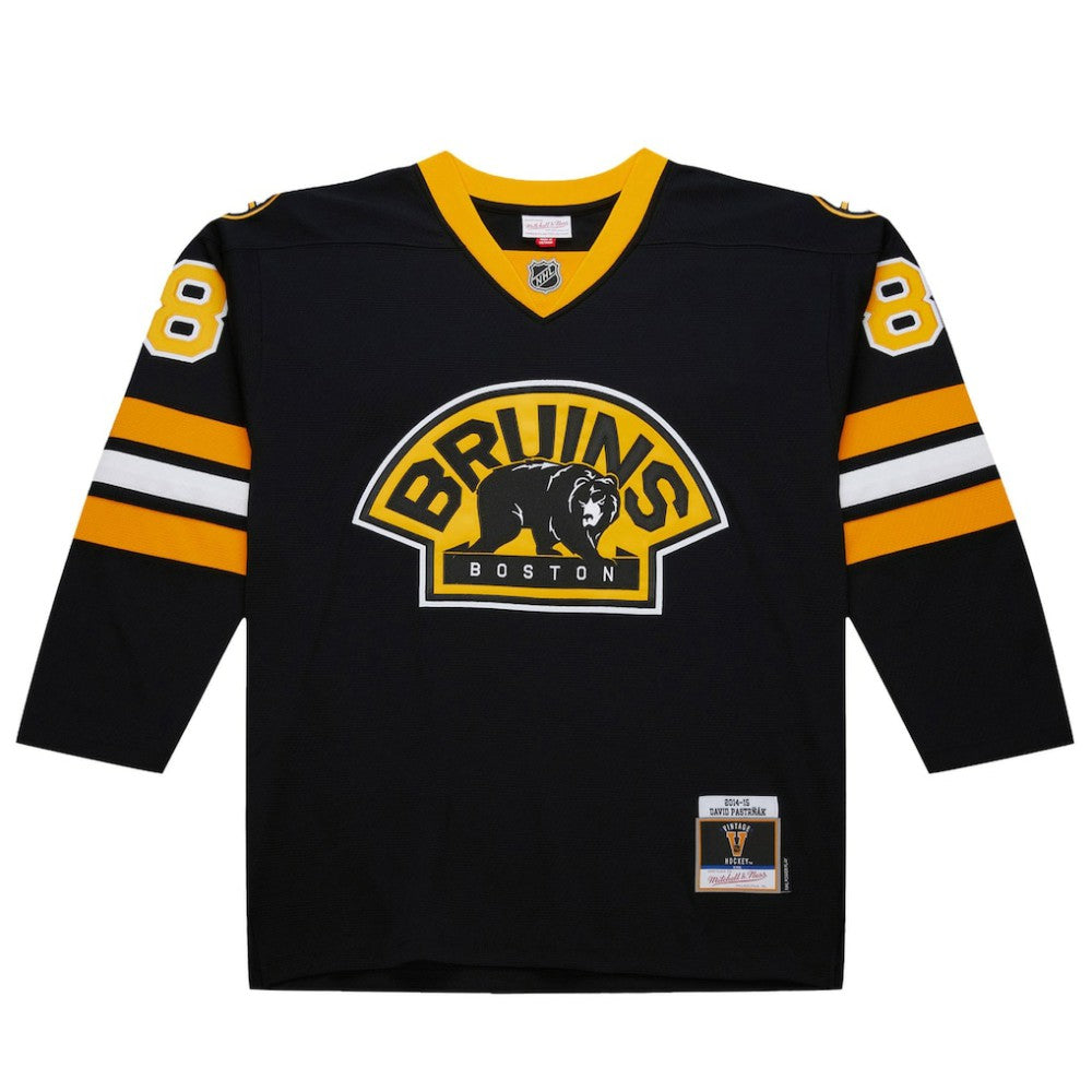David Pastrnak Boston Bruins 2014-15 Power Play Jersey Black