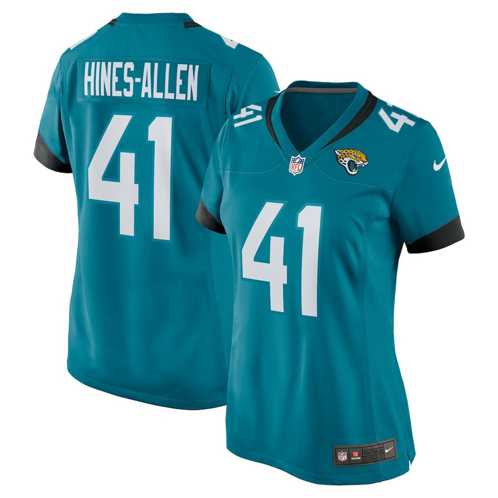 Josh Hines-Allen Jacksonville Jaguars Women's Player Game Jersey - Teal | Nike on sale