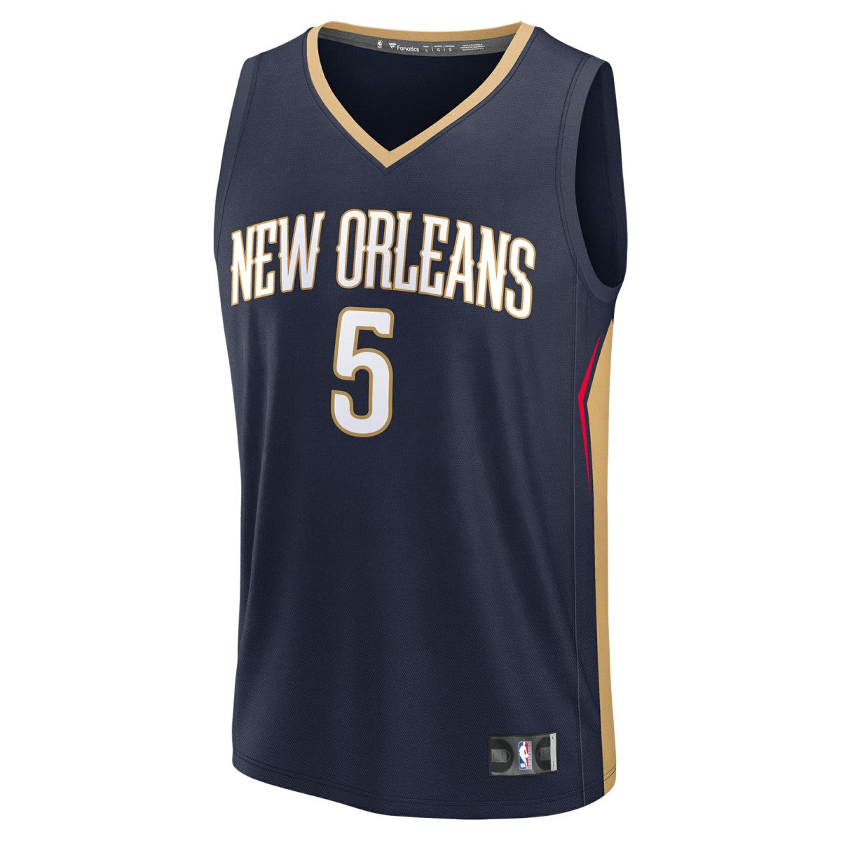 Dejounte Murray New Orleans Pelicans Fast Break Replica Player Jersey - Icon Edition - Navy | Fanatics outlet