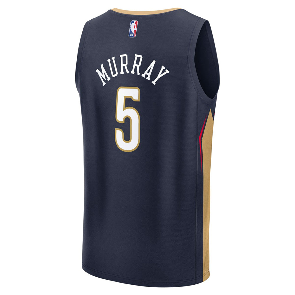 Dejounte Murray New Orleans Pelicans Fast Break Replica Player Jersey - Icon Edition - Navy | Fanatics outlet