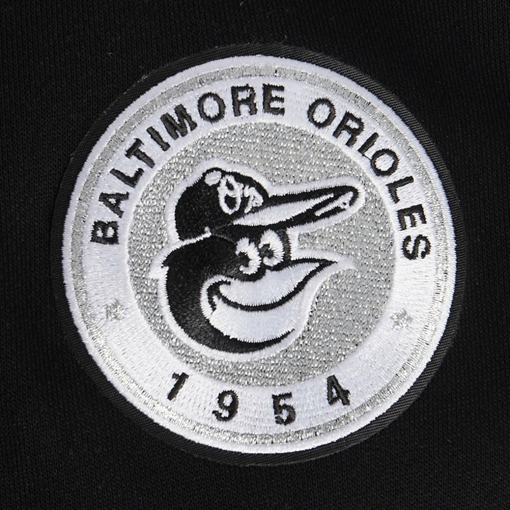 Baltimore Orioles Pro Standard Women's Pearl Cropped Pullover Sweatshirt
 - Black