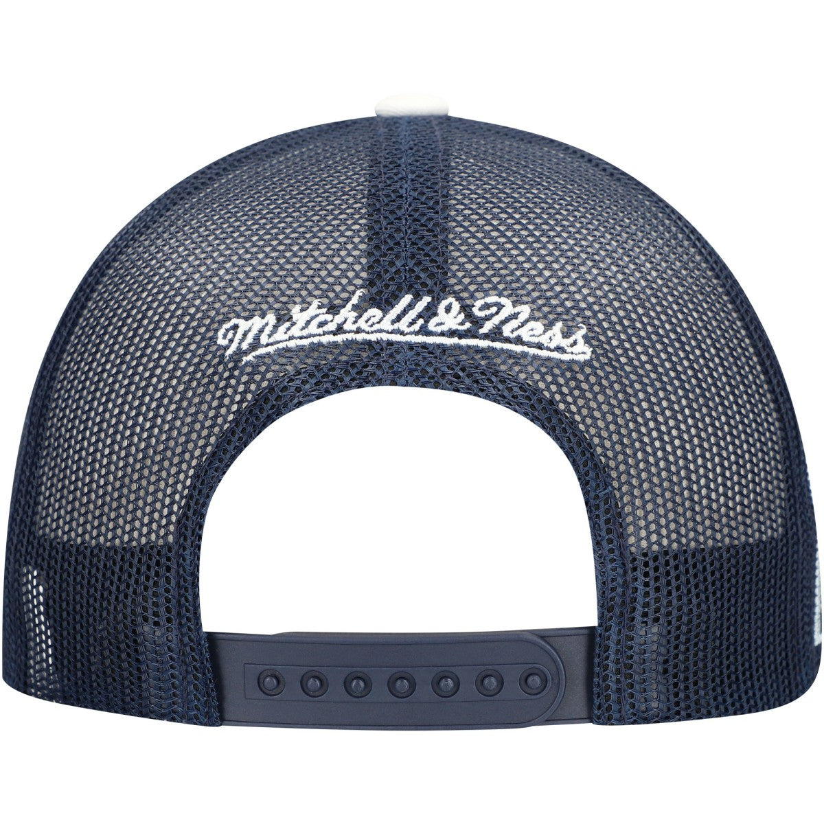 Memphis Grizzlies Roper Trucker Snapback Hat - Navy | Mitchell & Ness outlet