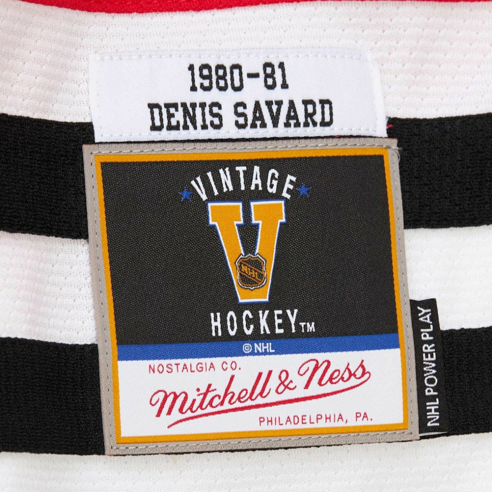 Denis Savard Chicago Blackhawks 1980-81 Power Play Jersey Scarlet