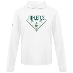 Athletics Levelwear Anthem Home Field Pullover Hoodie - White